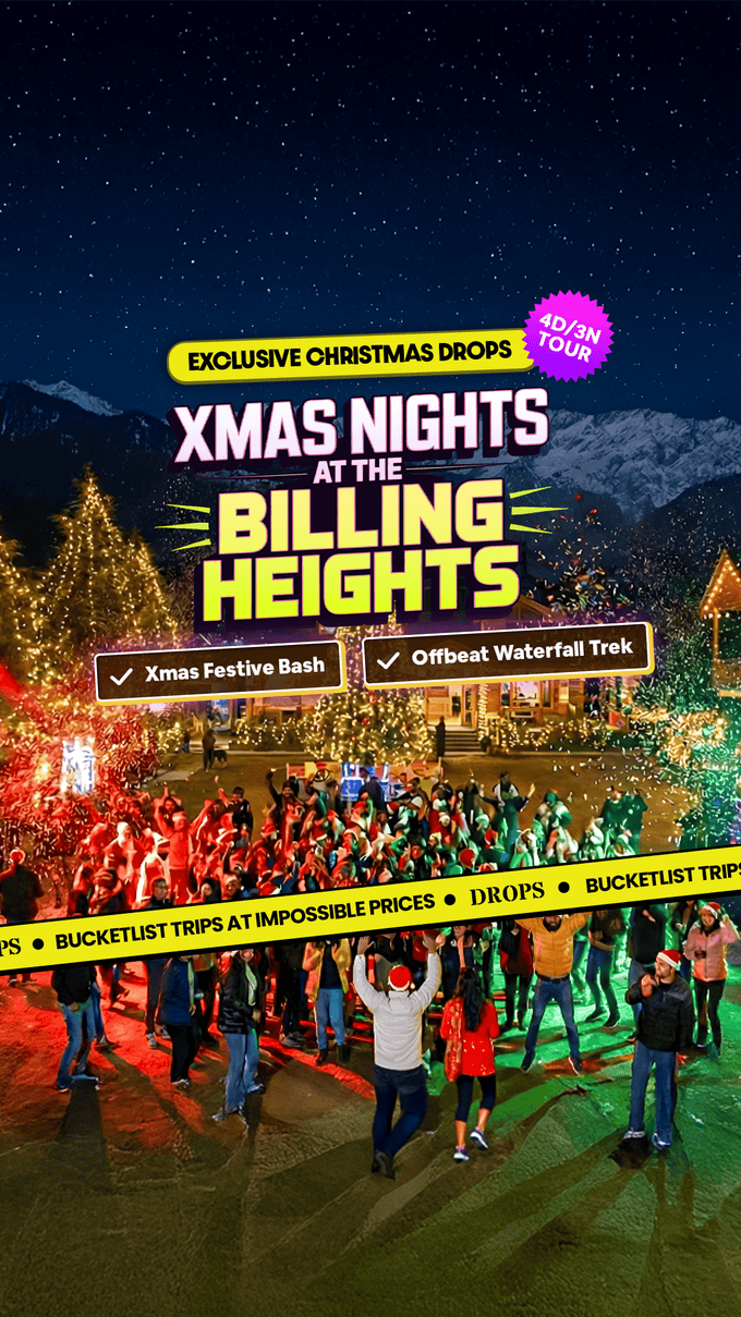 Bir Xmas Trip with Starry Night Parties & Waterfall Trek