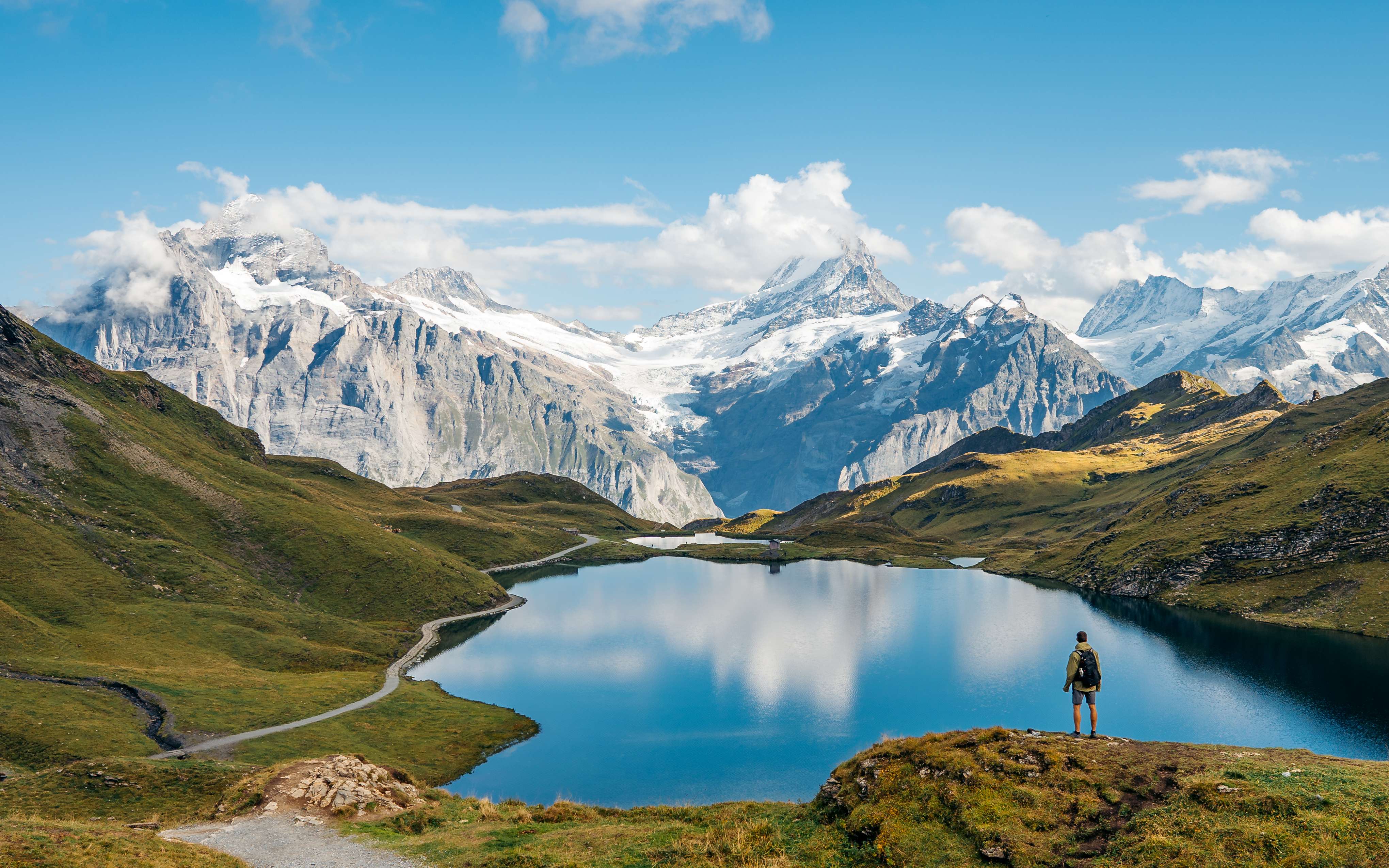 Lake Bachalpsee, Grindelwald, Switzerland