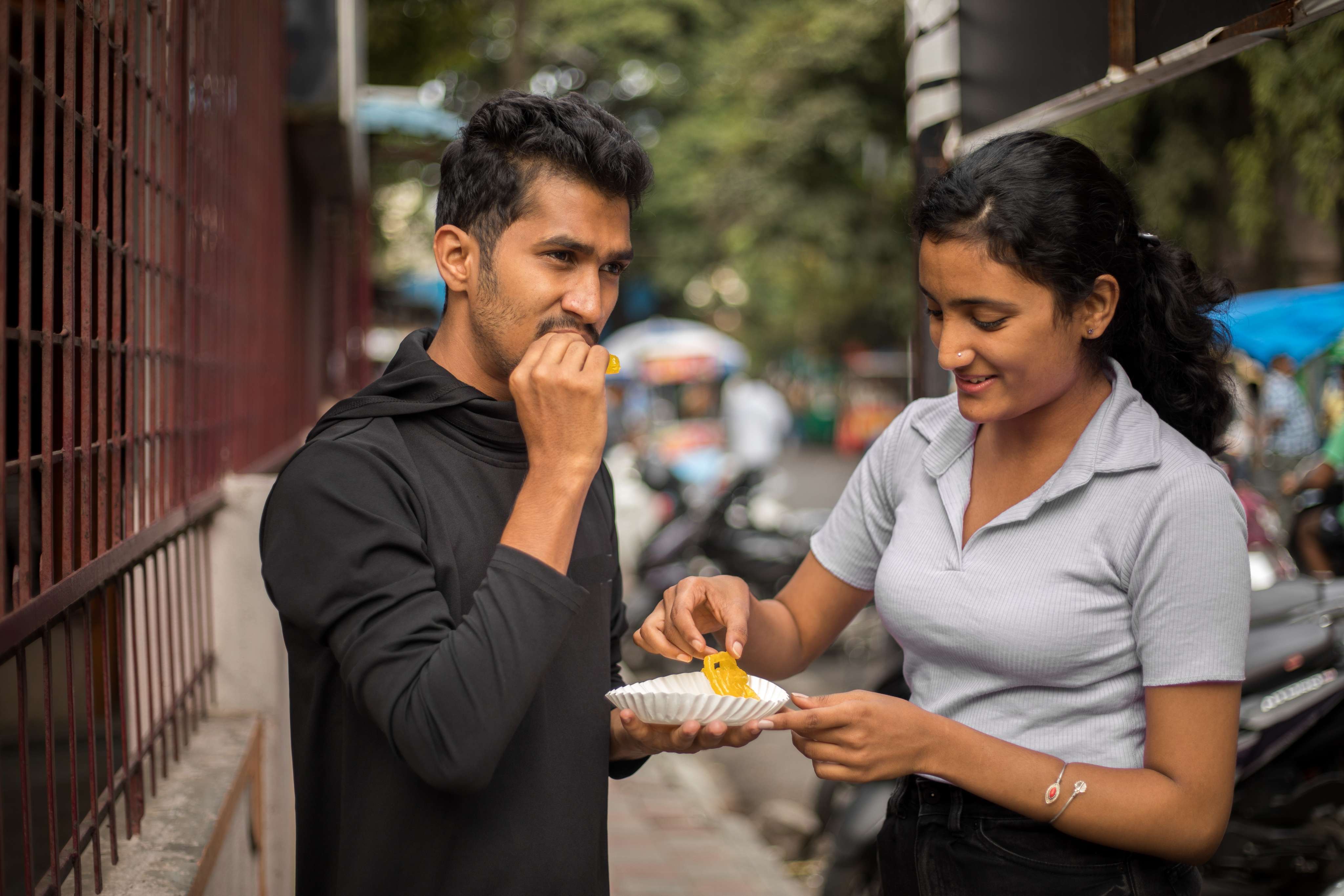 Relish the perfect balance of crispiness and syrupy sweetness in every Jalebi bite