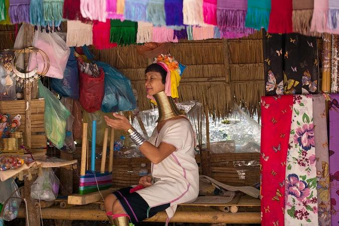 Long Neck Hill Tribe Villages