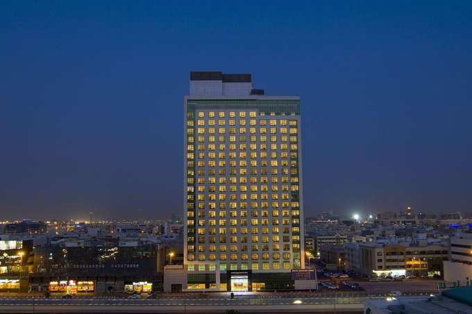 View of the Park Regis Kris Kin Hotel, Dubai
