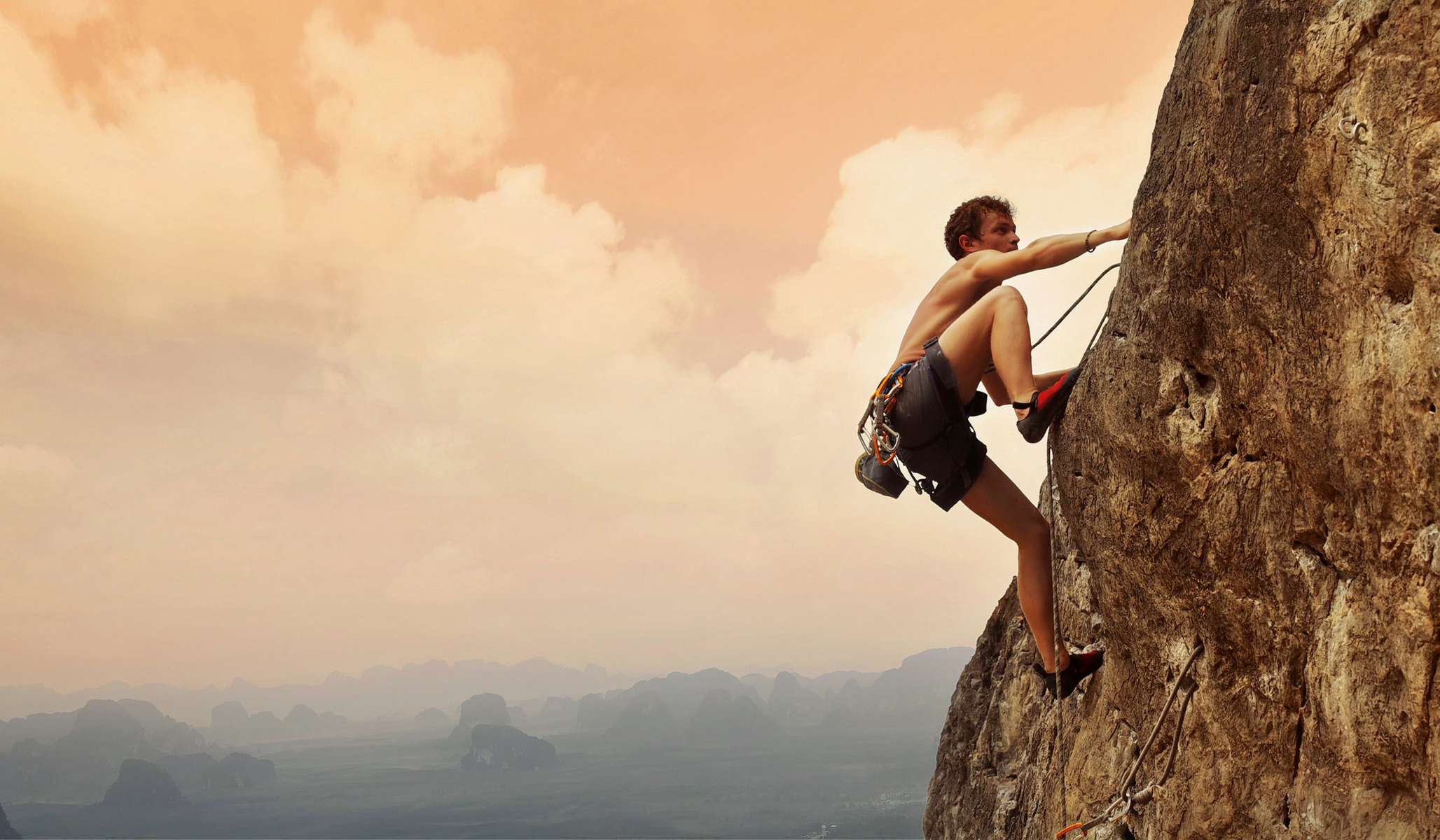 Rock Climbing In Dandeli Image