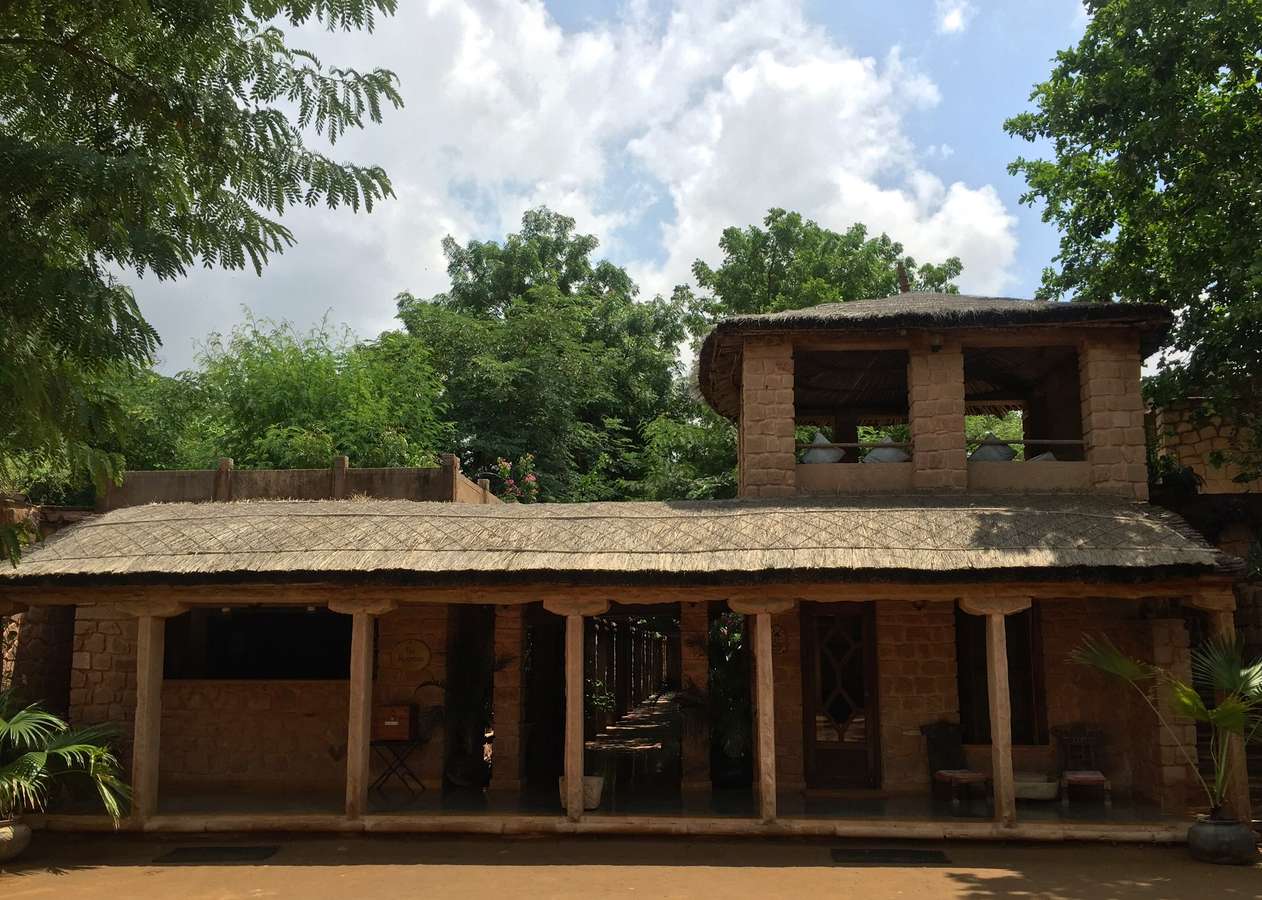 Exterior view of the resort