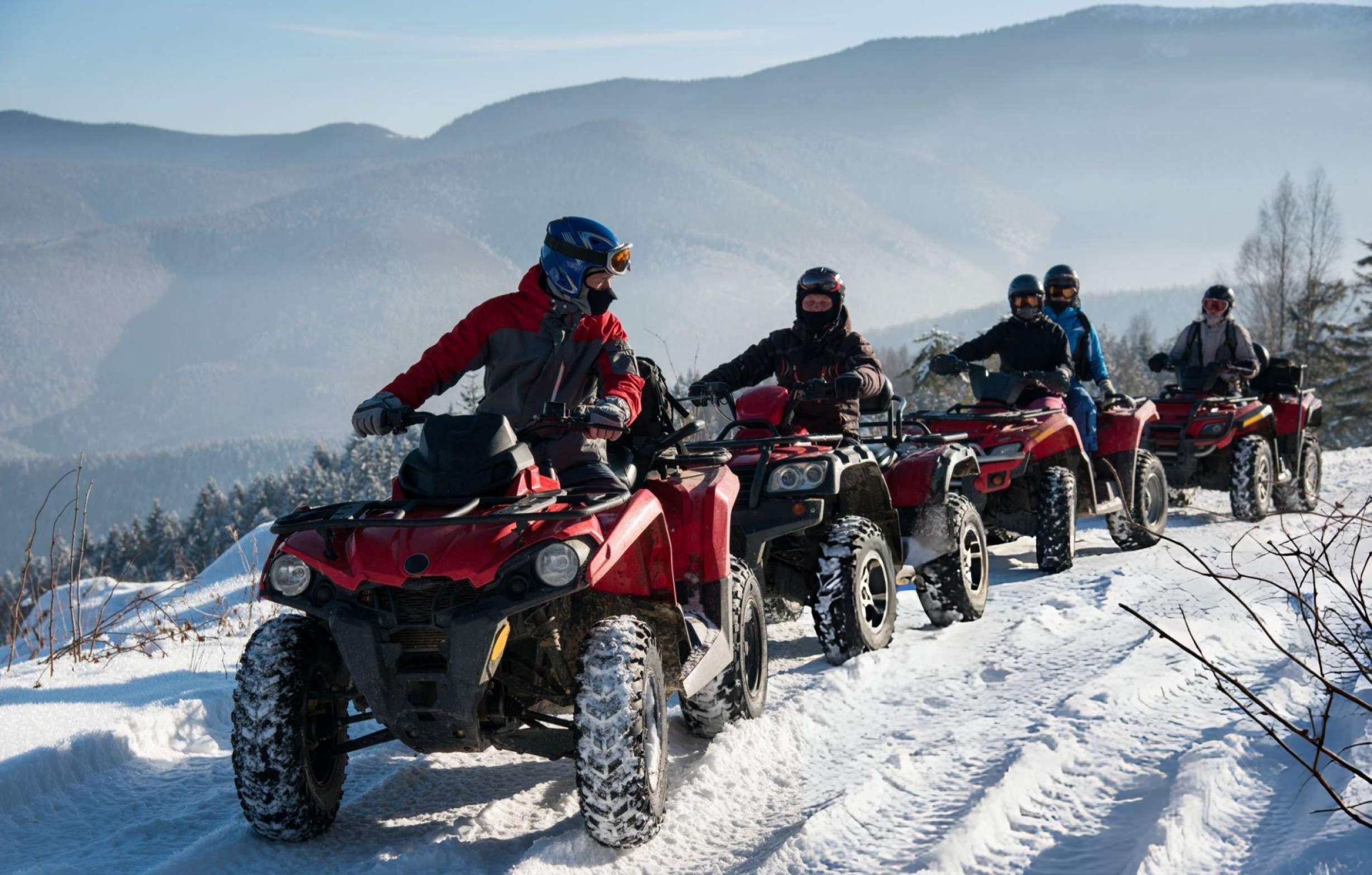Conquer the rugged terrain of Gulmarg on an exhilarating ATV ride