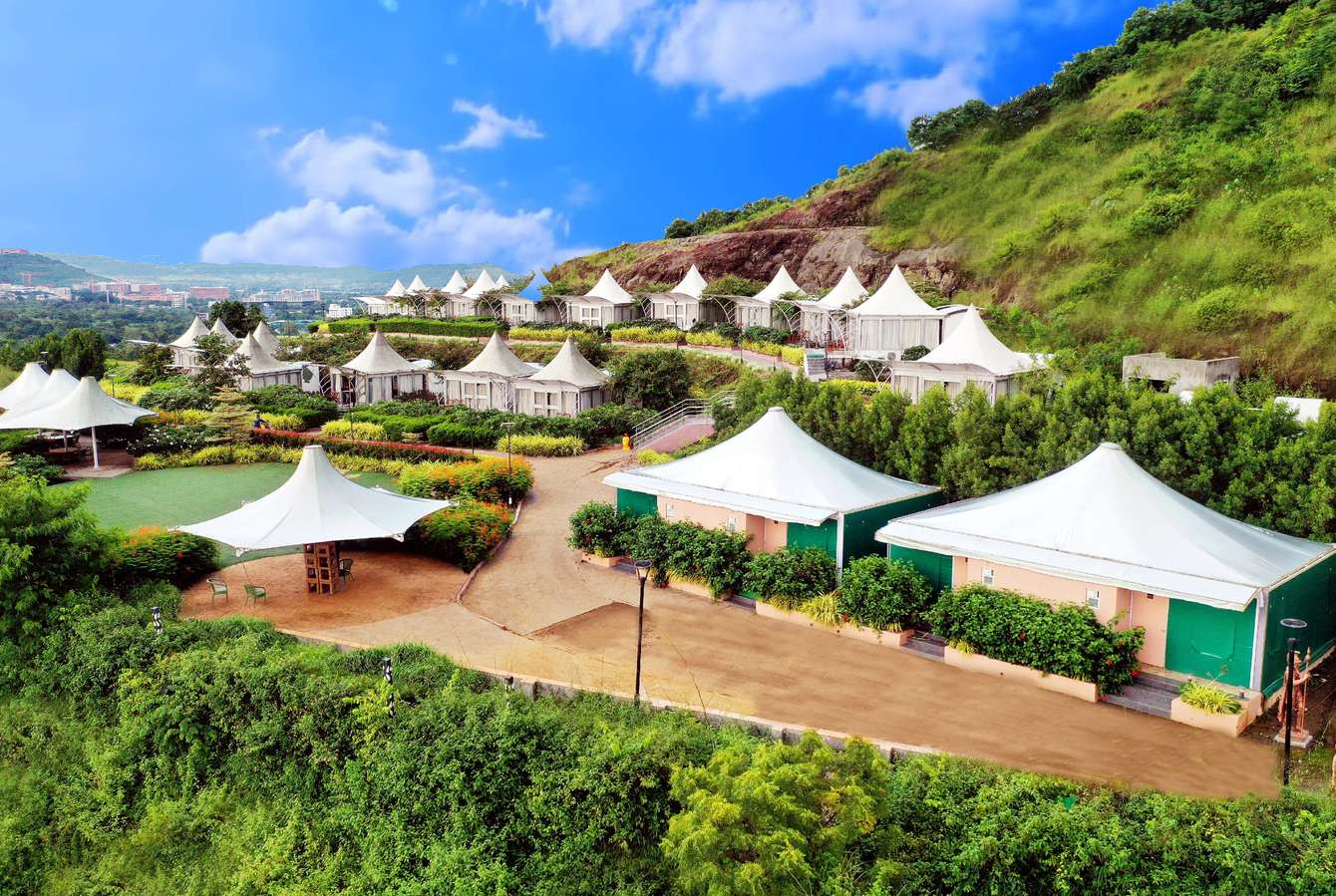  Stay in the Topaz glass tents