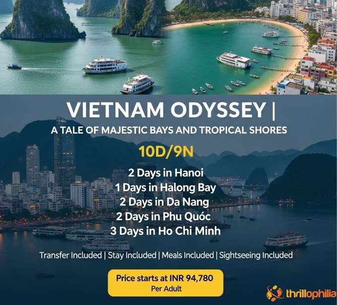 Vietnam Odyssey | A Tale of Majestic Bays and Tropical Shores