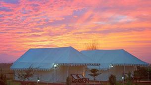 Paranomic view of the campsite