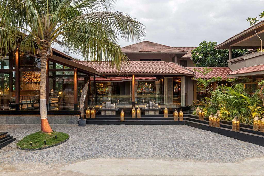 Exterior view of the resort