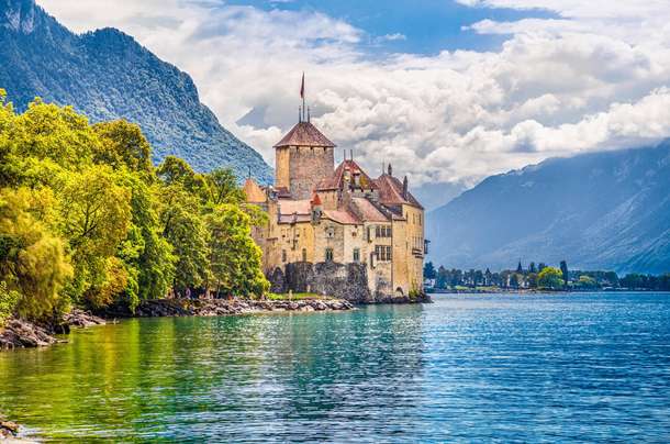 Step into history at the stunning Château de Chillon, Montreux