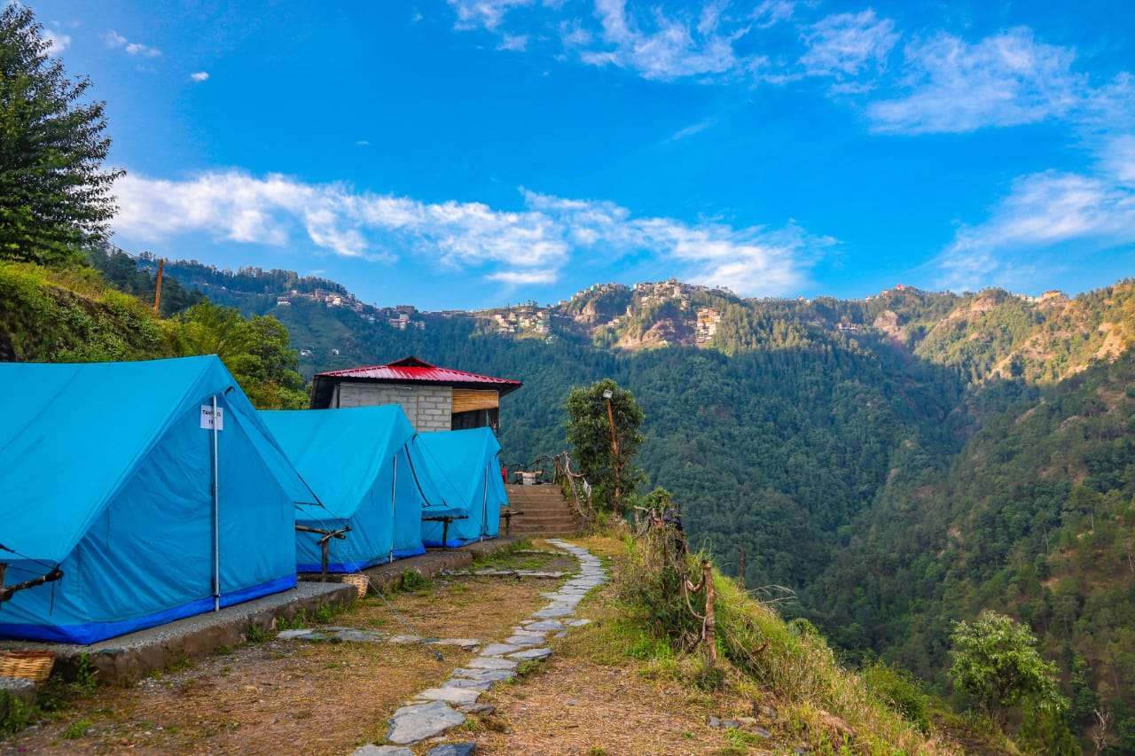 Camping with Waterfall Trekking in Mashobra Shimla