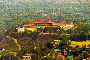 Aerial view of Dharamshala Cricket Stadium