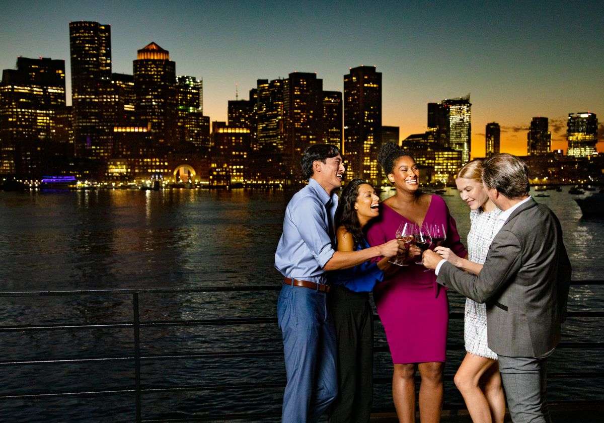 New York city Harbor Lights Cruise Image