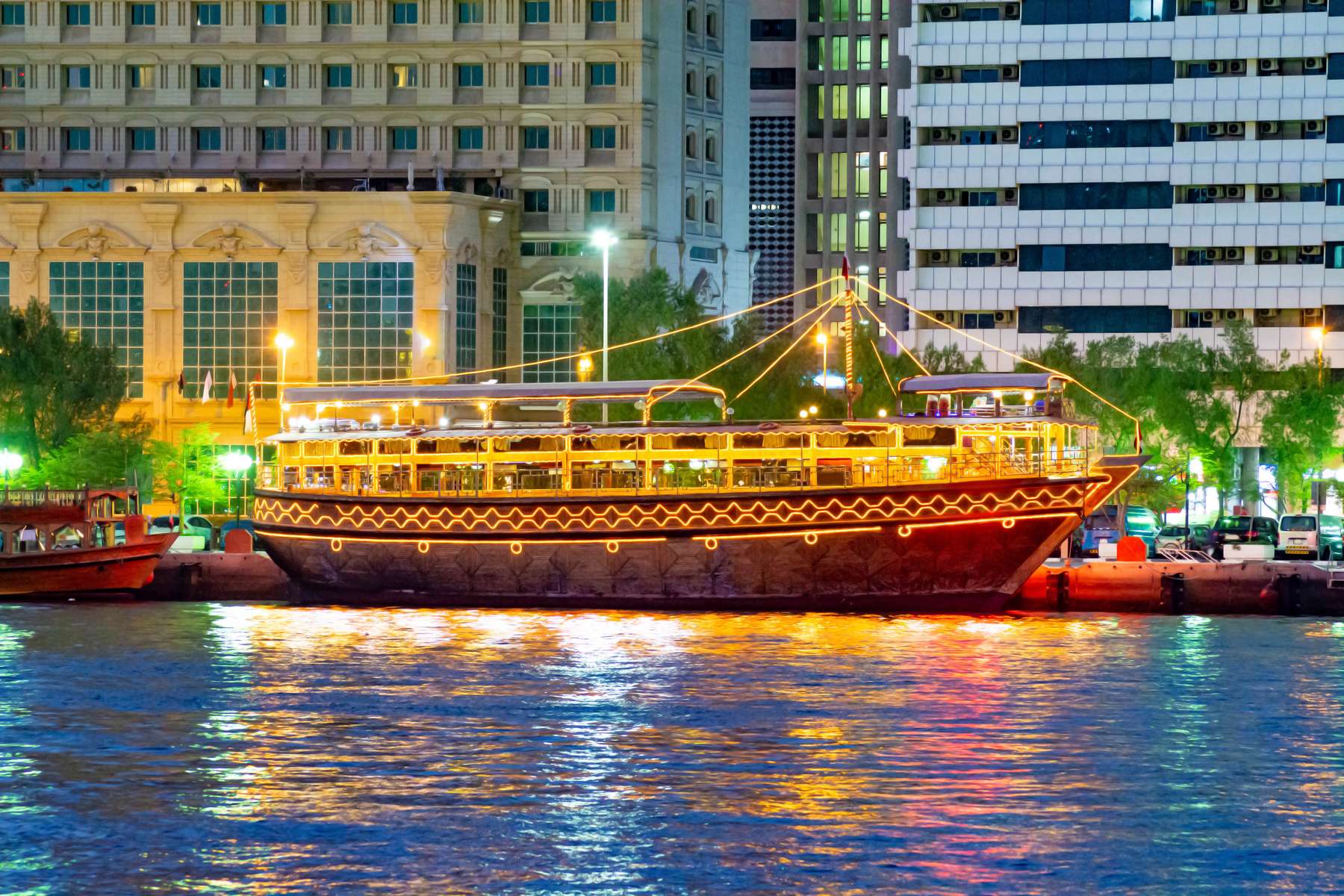 Dhow Cruise Dubai Creek Image