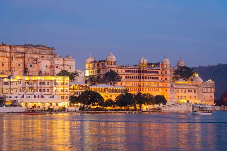 Evening view of the heritage city.