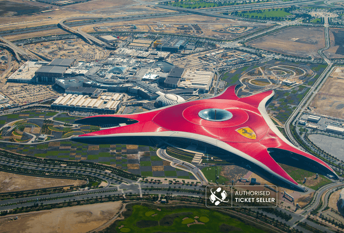 Visit the famous Ferrari World in Abu Dhabi