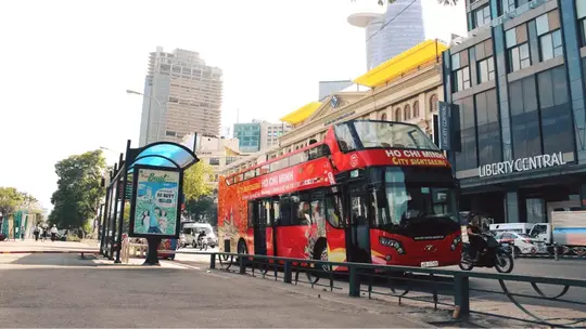 Ho Chi Minh City Sightseeing Double-Decker Bus Ticket Image