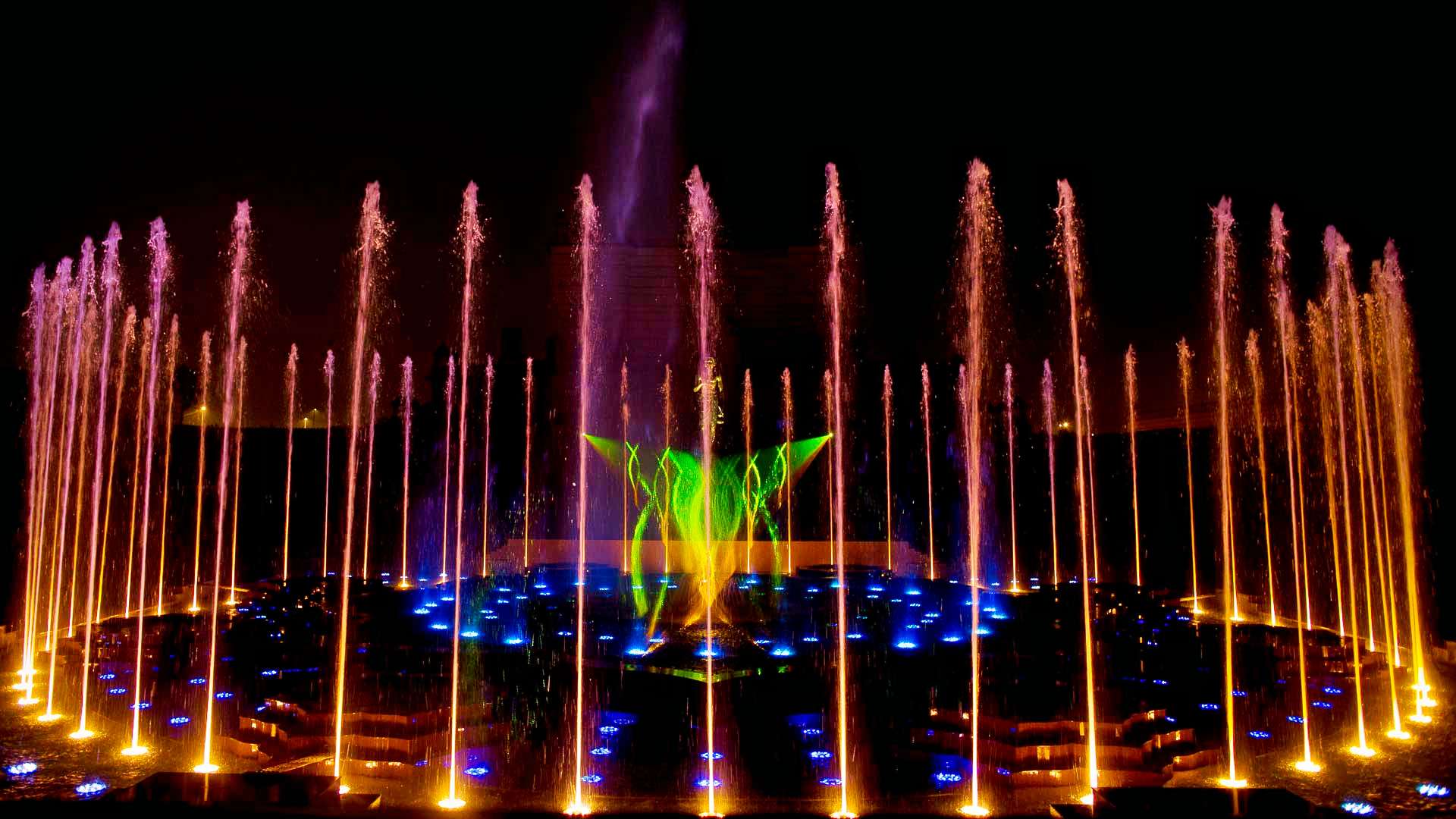 Laser Show At Mangal Talab, Patna  Image