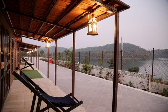 Statue of Unity Tent City 1 Image