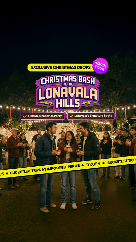 Lonavala Christmas Trip with Hillside Party Nights