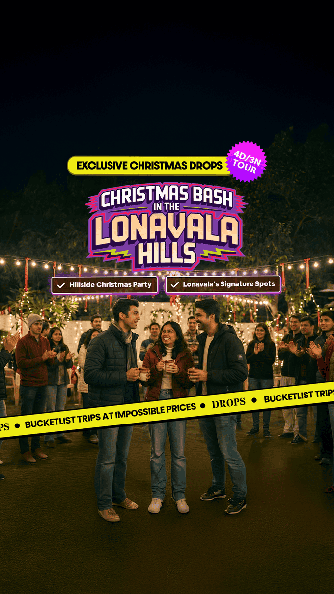 Lonavala Christmas Trip with Hillside Party Nights