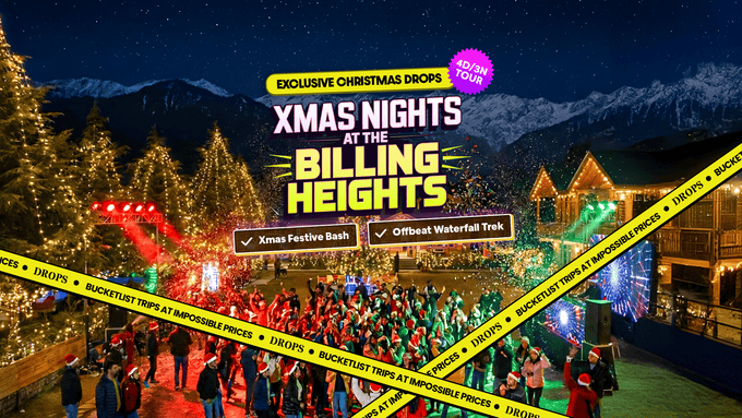Bir Xmas Trip with Starry Night Parties & Waterfall Trek