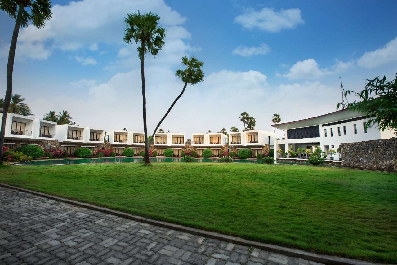 Exterior view of the resort