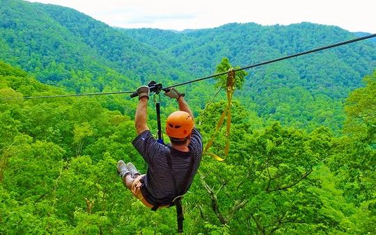Zip Lining Cherrapunjee  Image
