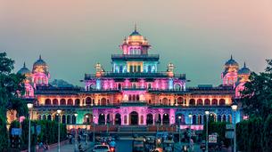 Explore Albert Hall at night