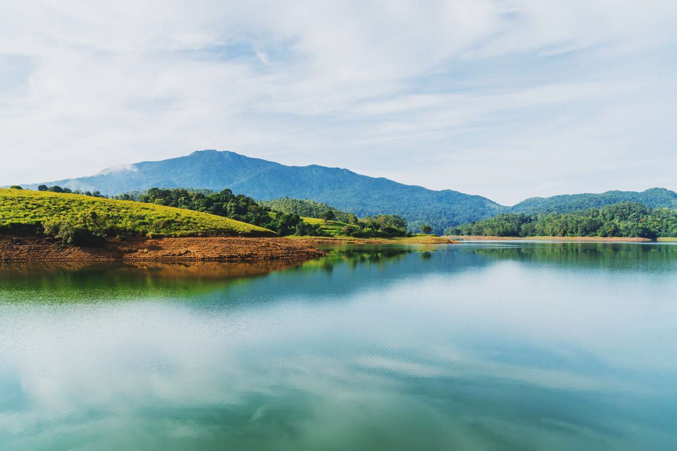 Scenic Banasura Sagar Dam