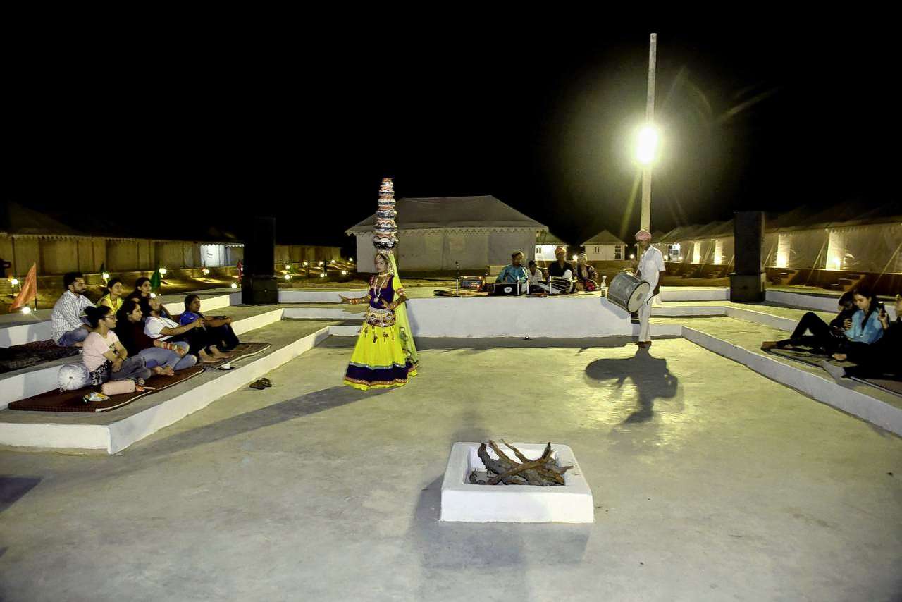 Camping in Jaisalmer with Desert Safari Image