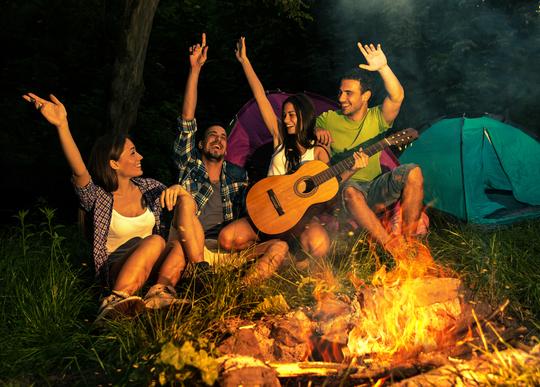 Camping, Music & Water Sports On New Year Eve, Mumbai Image