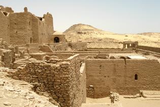 Isnz4freei8eor1278lw1jyl1j4z the monastery of st. simeon, walls, aswan, egypt