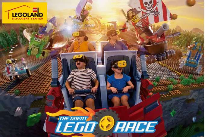 Partake in the Legoland fun with some amazing audio visual experiences