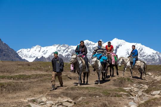 Horse Riding In Manali Image
