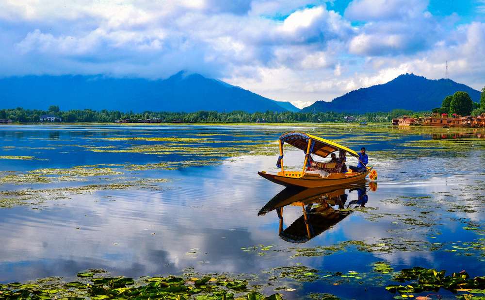Traditional Wooden Boats in Srinagar