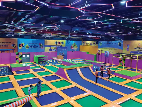 Bounce into fun at Bangalore's SkyJumper Trampoline Park