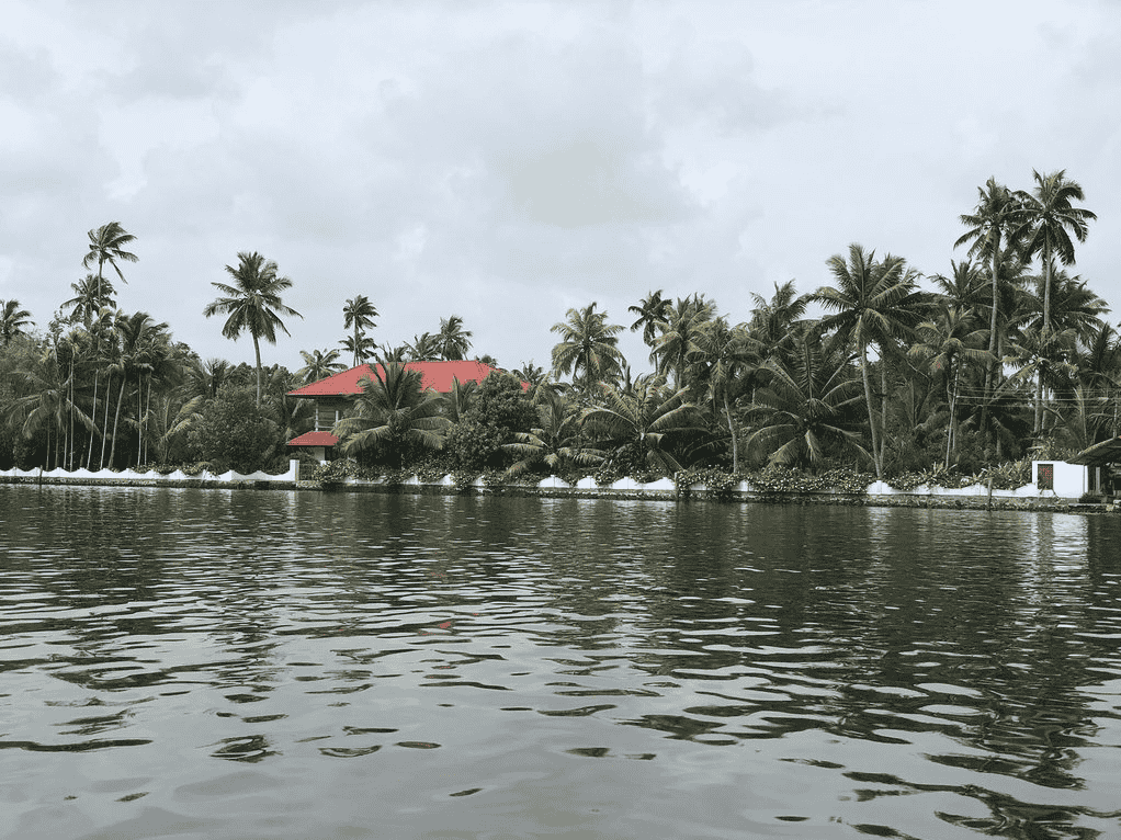 View of Homestay from the Backwaters