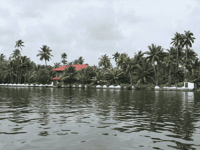 View of Homestay from the Backwaters