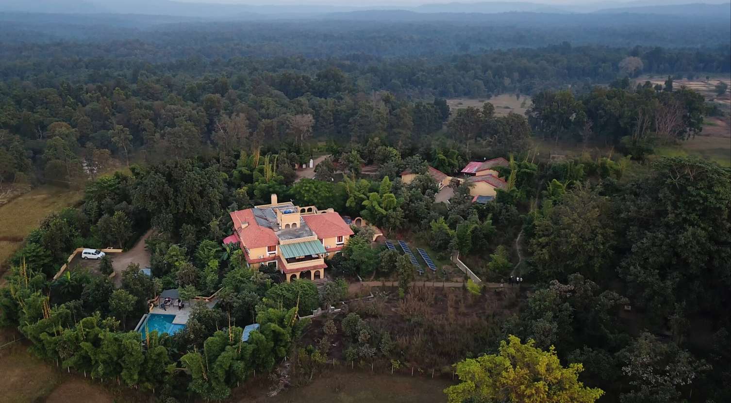 Aerial View of the Resort
