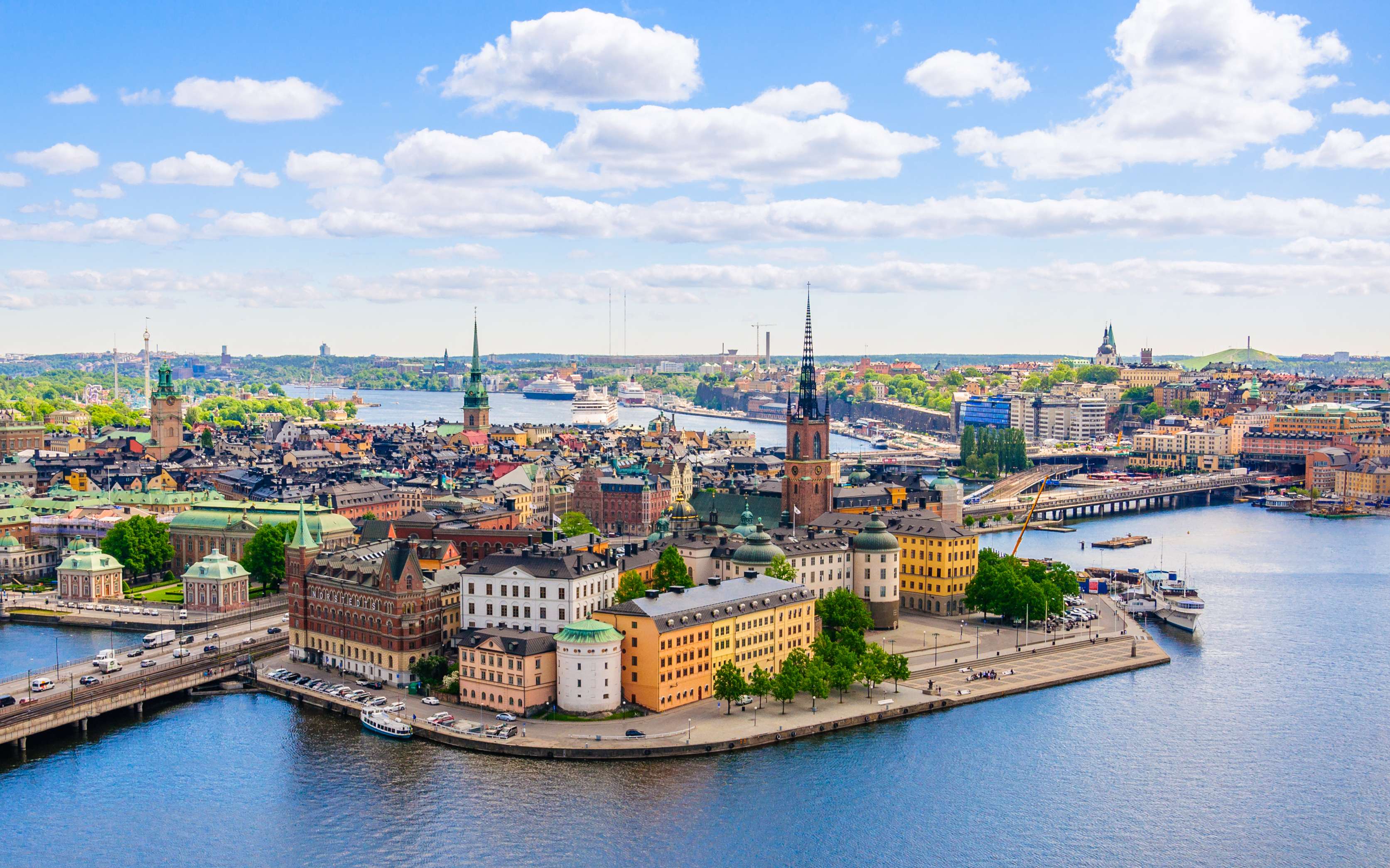 Gamla Stan, Stockholm Skyline