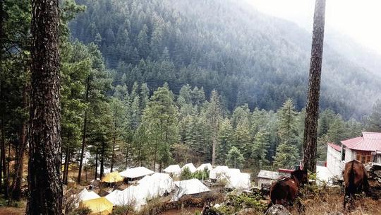 River View Budget Campsite In Chalal Image