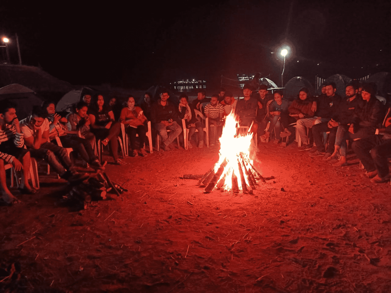 Pawna Lake Camping Image