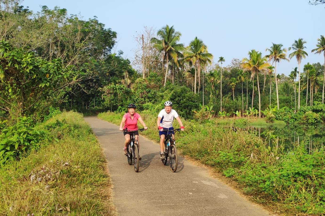 Ride on your E-Bike or cycle through Marari's wonders