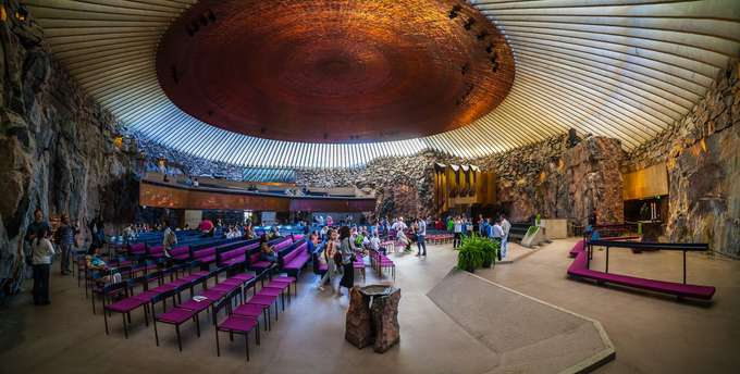 Have a fun-filled family experience at the Temppeliaukion kirkko