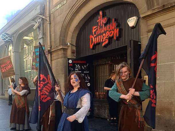 Visit The Edinburgh Dungeon for a thrilling experience