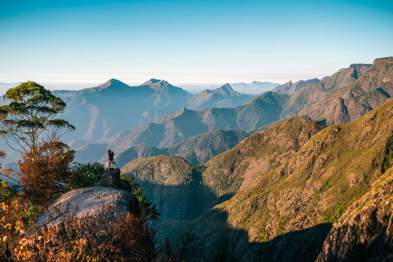 view of Kodaikanal Hills