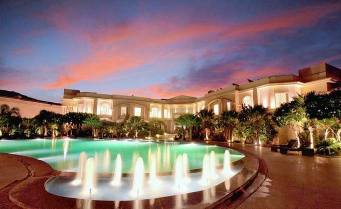 Exterior view of the resort