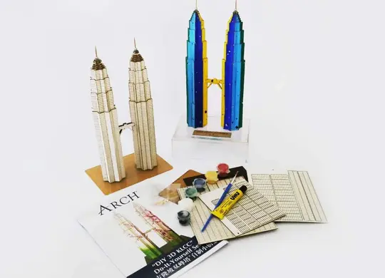 Arch Model Making at Kuala Lumpur City Gallery Image