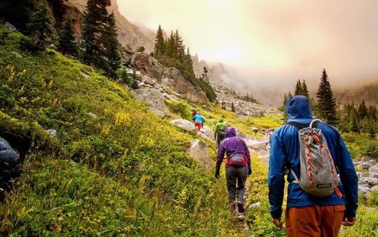 Camping At Triund Image