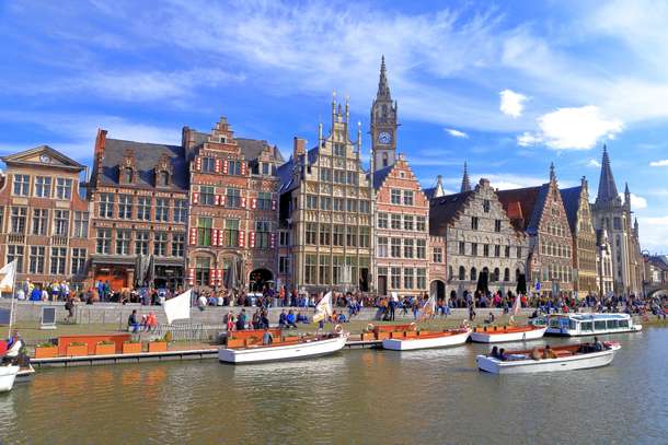 50 Minute Medieval Center Guided Boat Tour of Ghent